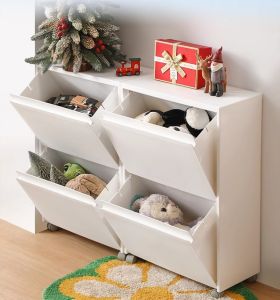 Cực rộng & Sâu Cán Lưu Trữ Thùng có bánh xe Nặng Nhiệm Vụ Hộp Hộp xếp chồng được Cho Giày/Đồ Chơi/Đồ Ăn Nhẹ không cần lắp ráp Dày Nhựa Dưới Bàn Tủ