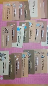 (25 pcs) LOVE COUPONS Tipe B/TIKET/KUPON/HADIAH/GIFT BOX/KADO/DATE IDEA