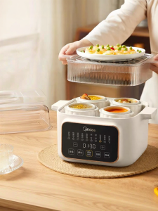Midea | Electric Steamer and Soup Cooker Ceramic