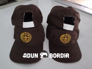 Topi Pramuka Bordir Tunas Kelapa Laki-Laki dan Perempuan