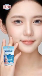 [ NSC ] Muối Epsom  Chống Viêm Da Hăm Tã Rôm Sảy Mẩn Ngứa Mụn Lưng Viêm Lỗ Chân Lông | Túi 200gr