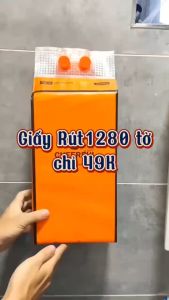 Thùng  4 Gói Giấy CHEERFUL NATURAL Treo Tường Rút Đa Năng Tiện Lợi