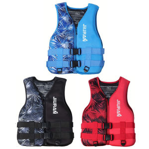 【SFBagFactory】 Adjustable Drifting Safety Vest Wear- Water Sports Life Jacket Soft Safe Multipurpose for Swimming Sea Fishing 【Ready Stock】