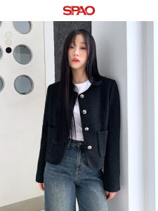 spao | Áo Khoác Ngắn Sang Trọng và Thời Trang