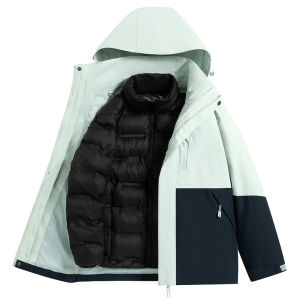 Mexican | Three-in-One Down Jacket Set For Skiing