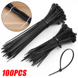 100pcs hộ gia đình tự khóa dây buộc ni lông đa chức năng chất lượng cao cáp nhựa Tie kết thúc tốt đẹp Bộ dây đai