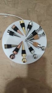 DIY Wine Bottle Stopper Blank Making Kits Bead Decorated Bar Accessories Beadable Bottle Stoppers for Wine Present Wedding