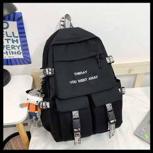Pretorian Harajuku Style Ins Trendy Large Capacity Backpack Junior High School Women Backpack Schoolbag Male K-style College Student