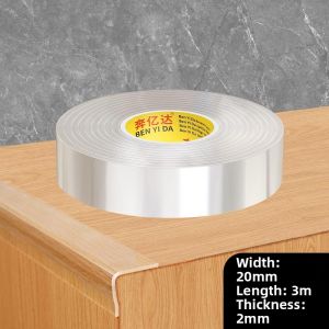 Mold Proof Nano Tape Waterproof High Adhesive Transparent Seamless Thickened Single Side Kitchen Sink Drain Tile Sealing Strip
