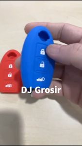Casing Silikon Karet Kunci Remote Nissan Juke 3 Tombol