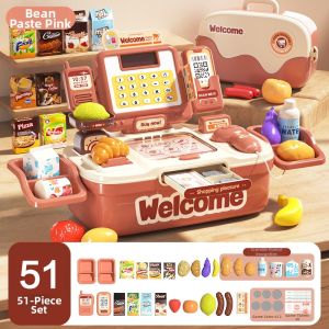 XINGE | Cash Register and Kitchen Playset for Girls 3-6 Years