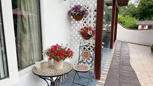 1/3 Nhân Tạo Hoa Bạch Đàn Tím Cây Hoa Cho Đám Cưới Nhà Vườn Sân Cây Cảnh Lễ Hội DIY Trang Trí-Bó Hoa Nhựa