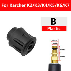 Pressure Washer Adapter M22 14mm Quick Connect Hose Connector for Karcher Lavor Nifisk AR Bosch Plastic