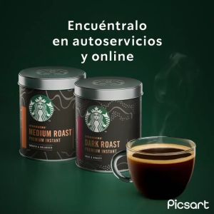 STARBUCKS® Dark Roast Premium Instant Coffee 90g Tinพร้อมชงดื่ม90กรัมชงได้60แก้วราคาถูกที่สุด