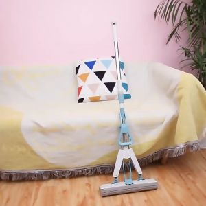 Sponge Mop Hand Wash Free Squeeze Mop Floor Cleaning Tool Toilet Bathroom Cleaner Squeeze Dry Cleaning Mop Household