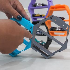 Hex Display Diecast Hotwheels