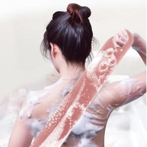 Bông Tắm Tẩy Tế Bào Chết Dạng Tổ Ong Miếng Bọt Biển Chà Lưng Dùng Cho Spa Và Tắm - Chất Liệu Nhựa Phù Hợp Với Mọi Loại Da