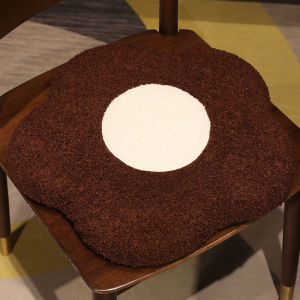 Memory Foam Chair Pad Lazy Carpet Office Seat Cushion Detachable Washable Flower Design Home Textile Chair Pads And Seat Cushions