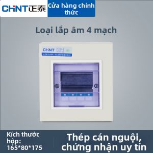 CHNT | Hộp Phân Phối Dây Điện Trong Nhà Cho Lắp Mặt Đế & Ẩn