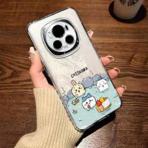 Chiikawa Honor Magic8/7 Phone Case Transparent Cute Cartoon Full Cover Lens Protection Soft Shell for Men And Women New Model