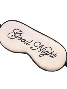 New Silk Sleep Mask Adult Light Blocking Eye Cover Special Offer Comfortable Sleep Aid Elegant Design Made in China