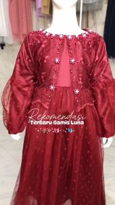 gamis anak perempuan 3 4 tahun Luna 2-11thn  gamis anak terbaru 2024  gaun anak perempuan 