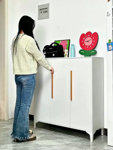 Steel Shoe Cabinet Porch Cabinet Storage Cabinet Large Capacity Indoor And Outdoor Shoe Rack