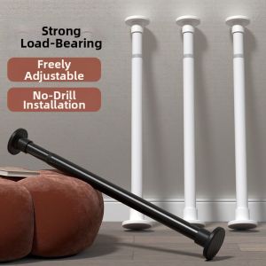 Adjustable No-Drill Stainless Steel Rod