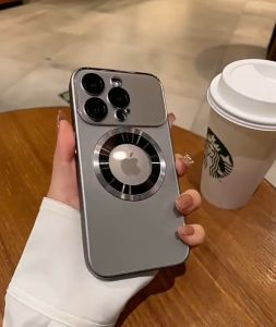 Luxury AG Frosted Temper Glass Case IPhone 15 Pro Max Casing IPhone 12 13 14 Pro Max Matte Case Matte Shockproof Cover