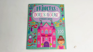 Princess Sticker Book To Decorate The Palace With 100+ Stickers