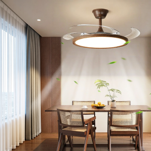 HUIPU | Vintage Style Bedroom and Dining Ceiling Fan Light