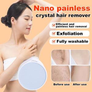 [Hair Removal Black Technology] New Nano Glass Hair Removal Knife Hair Removal Instrument Hospital Razor Hair Grinder Dead Skin Remover Foot Grinder Hair Remover