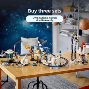 Creative 3-in-1 Assembling Toy Spaceship Shuttle Coaster