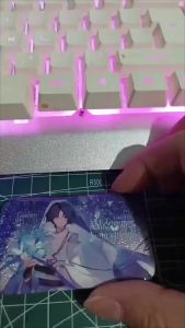 Game  Cartoon Characters Brooch Rectangle Badge Wanderer Kabukimono Balladee Scaramouche Everlasting Lord of Arcane Wisdom Hat Guy Pin Fashion Accessories Gift