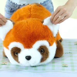 ส่งจากไทย🎁 ตุ๊กตาหมีแพนด้า แปรงร่าง ตุ๊กตาหมี ตุ๊กตา 2in1 ตุ๊กตาแรคคูน ขนาด45cm ตุ๊กตานุ่มนิ่ม ตุ๊กตาแปรงร่าง เหมาะสำหรับเด็ก ของขวัญวันเกิด ปีใหม่