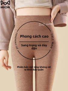 MiiOW | Quần Dài Cao Waist Wool Silk Chống Lạnh