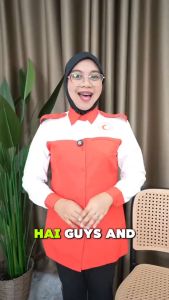 Outpost Corporate Shirt/F1 Shirt/Baju Korporat Pegawai Bulan Sabit Merah Malaysia (BSMM/PBSM)