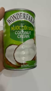Nước cốt dừa Wonderfarm lon 400ml/lon