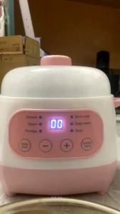 Nồi hầm / nồi nấu cháo chậm cách thủy 1Lít - Nồi nấu chậm chưng yến nồi tiềm