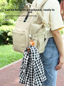 Luggage Hanging Buckle Backpack External Hook Travel Travel Belt Hiking Luggage Fixed Portable Pendant Strap