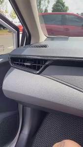 For Toyota Corolla Cross XG10 2021~2023 Hybrid Car Central Control Air Conditioner Vent Holder Grille Trim Strip Kit Accessories