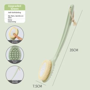Grace | Back Scrubbing Bath Brush with Long Handle Soft Bristles Grace