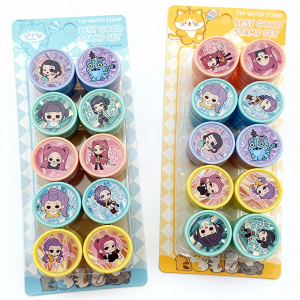 10/20/30/50pcs Kpops Demons Hunte Stamps Party Favors Seal Stamps Kids Classroom School Rewards Prizes Goodie Bag Gifts Birthday