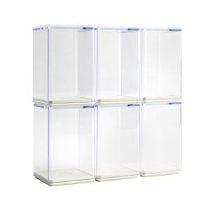 Display Boxes Acrylic Figure Display Case Blind Box For Action Figures Pop Mart Fully Assembled Dustproof Storage Organizer Box