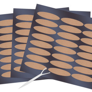 Natural Skin Color Double Eyelid Tape for Thick Eyelids 2400 Pieces Wide Size Girls Single Support Good Quality Eye Makeup Tools