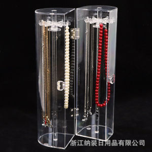 Dustproof Acrylic Jewelry Organizer Display Rack