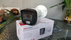 HIKVISION ชุดกล้องวงจรปิด2 MP (1080P) DS-2CE16D0T-LFS (3.6 mm) 8 ตัว เครื่องบันทึก 8 ช่อง iDS-7208HQHI-M1/S 1 ตัว แถมฟรี กล้องวงจรปิดไร้สาย DS-2CV2Q01EFD-IW 1 ตัว Switching Power Supply