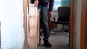 [hs]  Isolation Door Wooden Fence Fence Dog Sliding Door Wooden Door Dog Bamboo Door Hot Sale