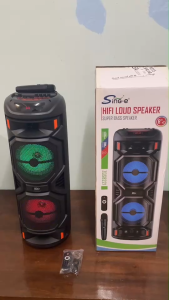 ลำโพงบลูทูธ รุ่น ZQS 8221 กระเป๋าปาก 82cm ซึ่งมีประเภท ECHO และร่วมกันได้ วัตถุประสงค์สูง 82cm x 2 ดอกลำโพง