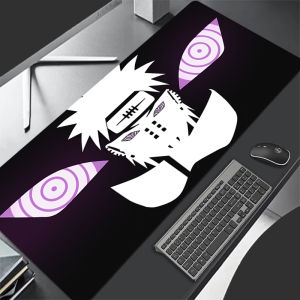 Bandai | Popular Mouse Pad Naruto Large Gamer Keyboard Desk Mouse Mat Non-Slip Office Laptop Rubber Tapis Souris Gaming Notbook Mousepad